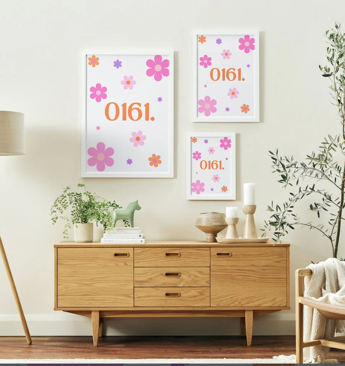 "0101" - Bold art print