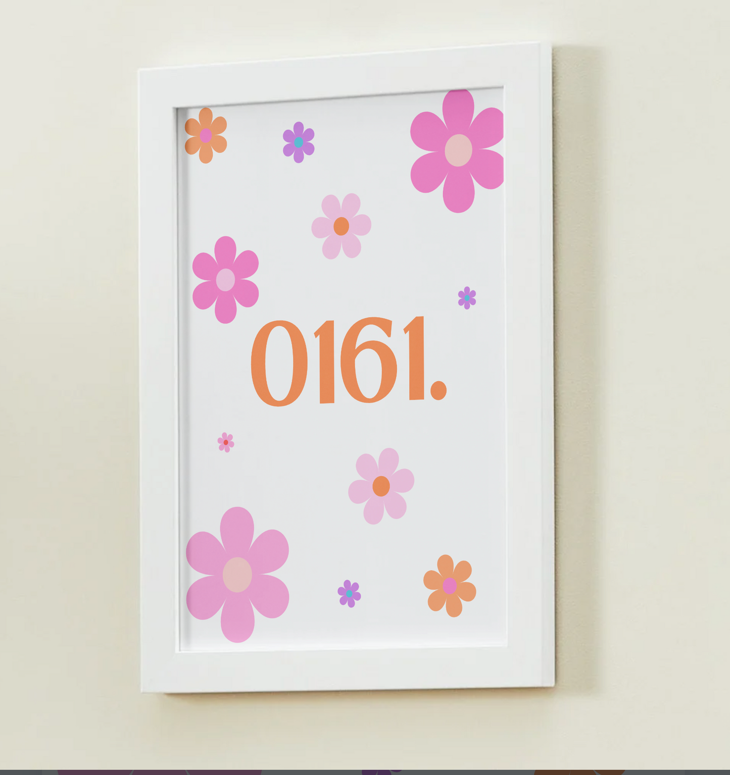 "0101" - Bold art print