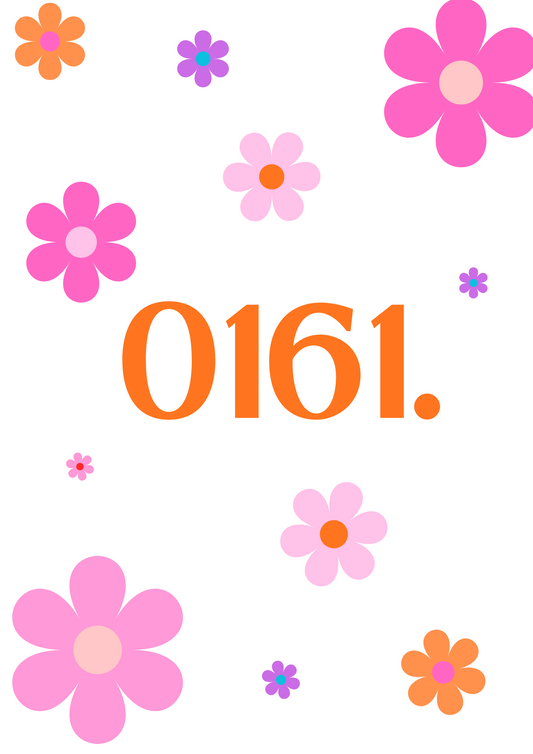 "0101" - Bold art print